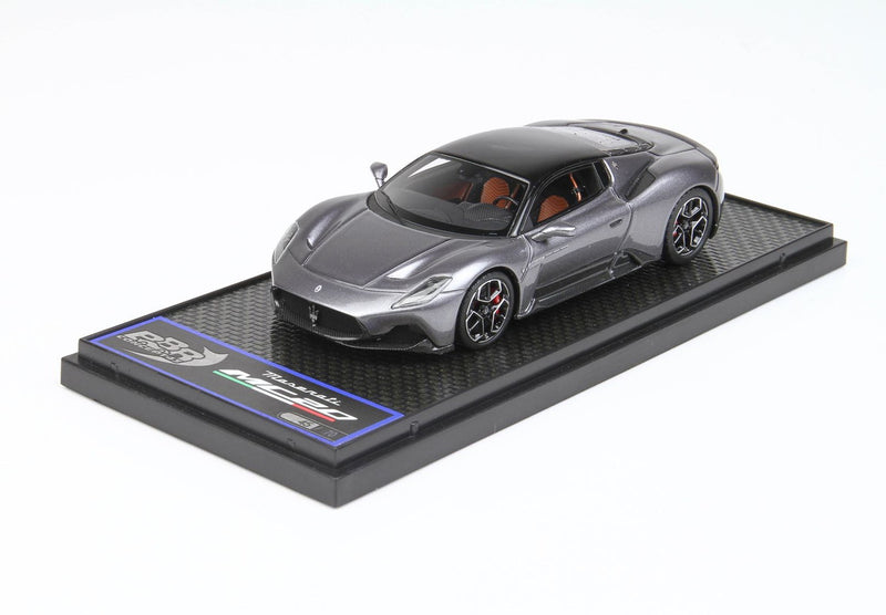 ギャラリービューアに画像をロードする, 【予約】Maseratiマセラティ MC20 2020 Grigio Mistero 限定70台 / BBR 1/43 ミニカー

