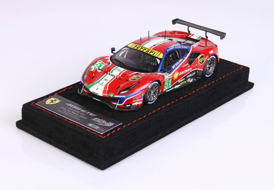 【予約】Ferrariフェラーリ 488LM GTE PRO AF Corse 24H Le Mans 2020 限定248台 / BBR 1/43 ミニカー