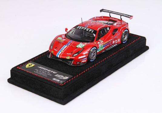 【予約】Ferrariフェラーリ 488LM GTE PRO Team RISI 24H Le Mans 2020 限定99台 / BBR 1/43 ミニカー