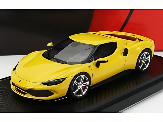 FERRARI 296 GTB ハイブリッド 830HP V6 2021 ジャッロモデナ イエロー/ BBR 1/43 99台限定ミニカー