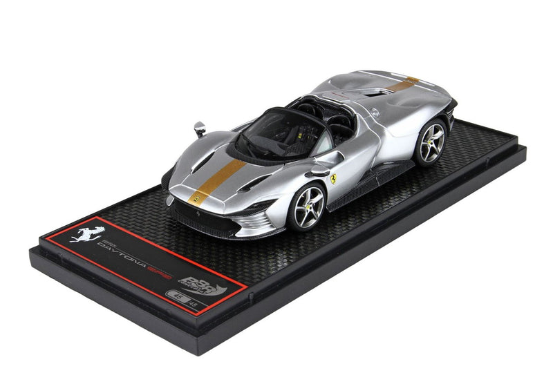 ギャラリービューアに画像をロードする, 【予約】Ferrariフェラーリ Daytona SP3 Serie Icona Argento Nurburgring 限定48台 / BBR 1/43 ミニカー
