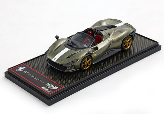 【予約】Ferrariフェラーリ Daytona SP3 Open Roof Glossy Verde Manzoni 限定24台 / BBR 1/43 ミニカー