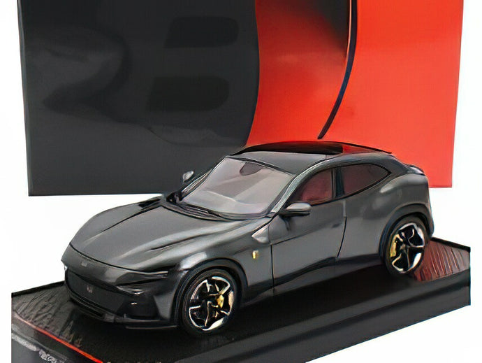 FERRARI PUROSANGUE SUV 2022 GRIGIO SILVERSTONE GREY MET/BBR 1/43ミニカー