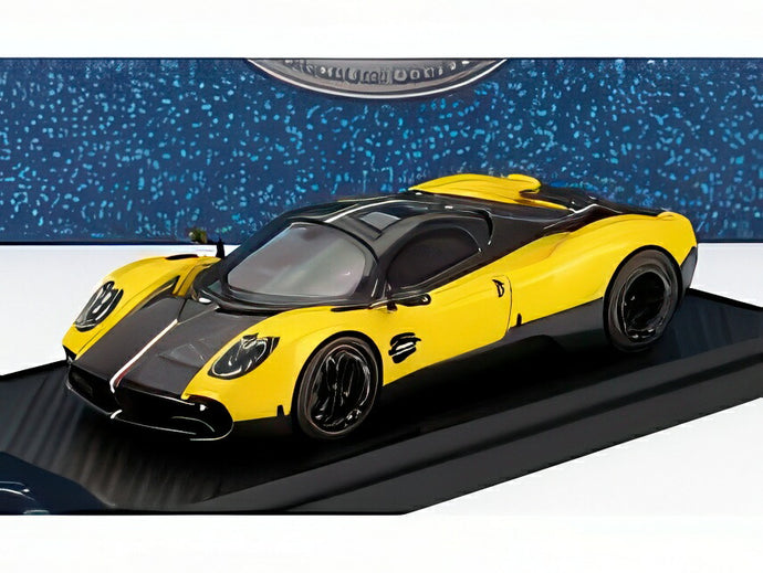 PAGANI UTOPIA 2022 イエローカーボン ジャッロジネブラカーボニオ/ BBR 1/43 49台限定ミニカー