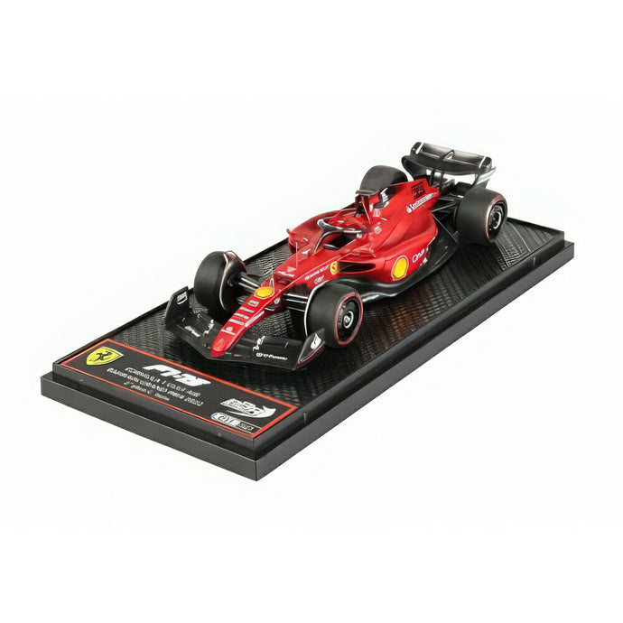 Ferrari F1 75 チーム Scuderia Ferrari #55 2Nd Bahrain Gp 2022 Carlos Sainz レッド C275B/ BBR 1/43 ミニカー