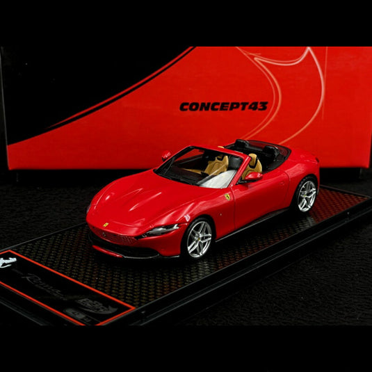 Ferrari Roma Spider 322 2020 ロッサコルサ/ BBR 1/43 ミニカー