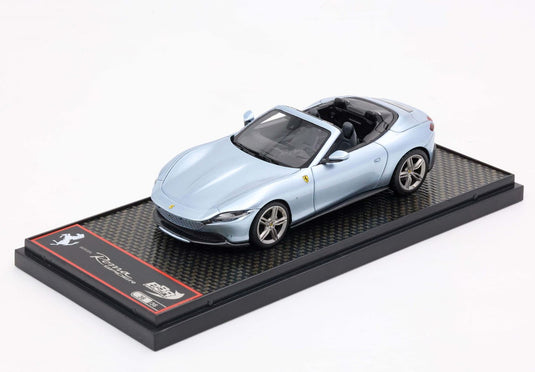 【予約】Ferrariフェラーリ Roma Spider Gray Alloy 限定36台 / BBR 1/43 ミニカー