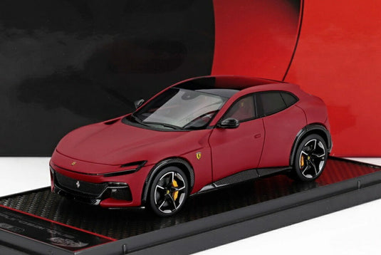 FERRARI プロサングエ SUV パノラミックルーフ 2022 ロッソ F1-75 マットレッド/ BBR 1/43 200台限定ミニカー