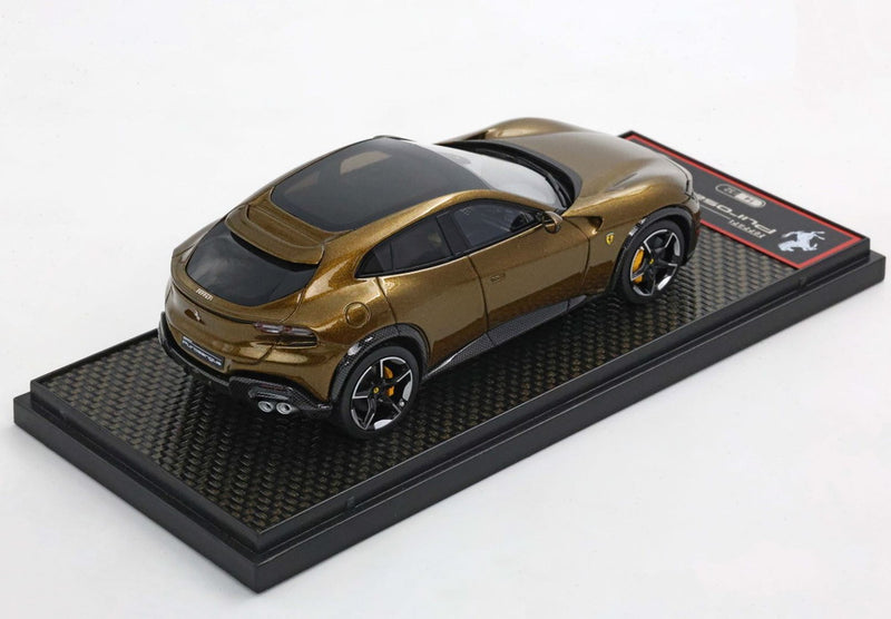 ギャラリービューアに画像をロードする, 【予約】2026年発売予定Ferrari Purosangue パノラミックルーフ 2023 ヴォルテッラグリーン/ BBR 1/43 ミニカー
