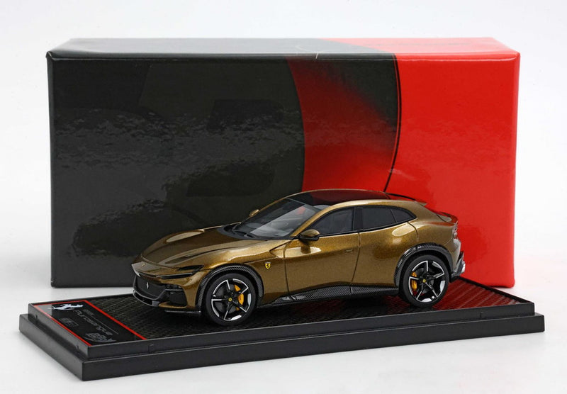 ギャラリービューアに画像をロードする, 【予約】2026年発売予定Ferrari Purosangue パノラミックルーフ 2023 ヴォルテッラグリーン/ BBR 1/43 ミニカー
