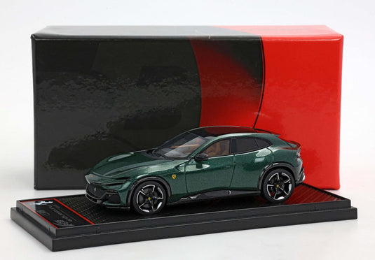 【予約】2026年発売予定Ferrari Purosangue パノラミックルーフ 2023 グリーンツェルトベク/ BBR 1/43 ミニカー
