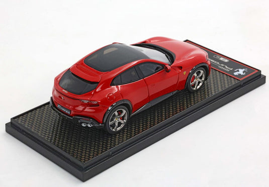 【予約】2026年発売予定Ferrari Purosangue 2023 パノラミックルーフ スタンダードリム レッドコルサ/ BBR 1/43 ミニカー