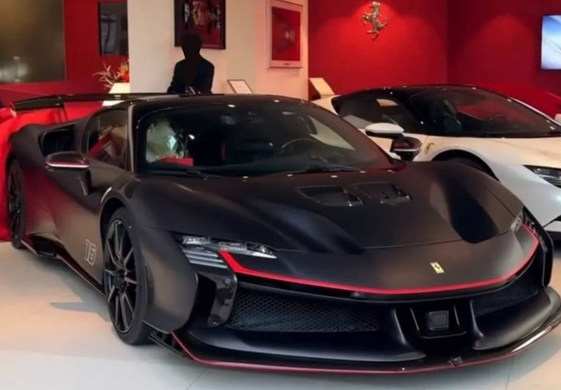 ギャラリービューアに画像をロードする, 【予約】2026年発売予定Ferrari SF90 XX Stradale 16号車 マットブラック/ BBR 1/43 ミニカー
