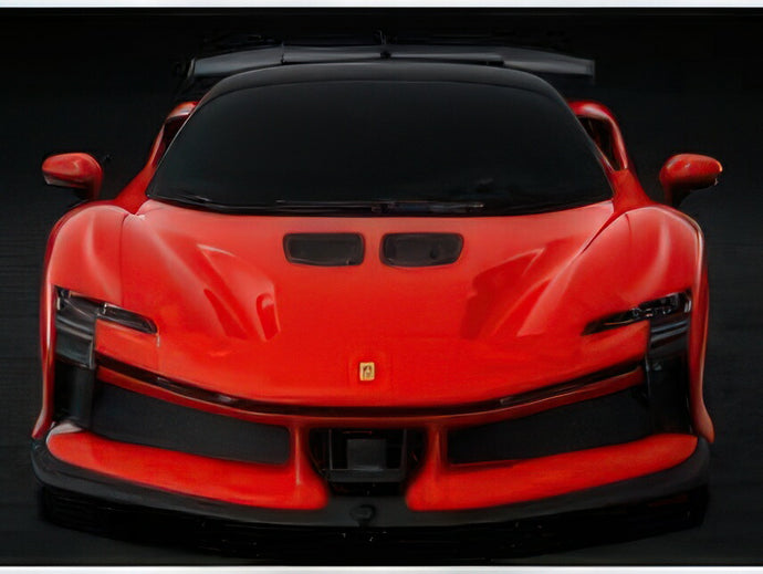 【予約】2025年発売予定FERRARI - SF90 XX STRADALE 2024 - ROSSO PORTOFINO - RED BLACK/BBR 1/43ミニカー 50台限定