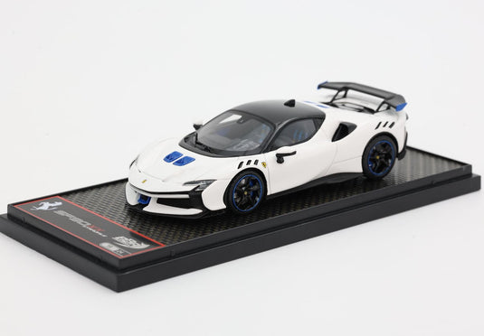 【予約】Ferrariフェラーリ SF90 XX Stradale White Cervino 限定24台 / BBR 1/43 ミニカー