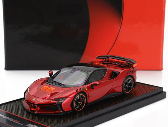 FERRARI SF90 XX STRADALE 2024 ロッソフォーコ/ BBR 1/43 50台限定ミニカー