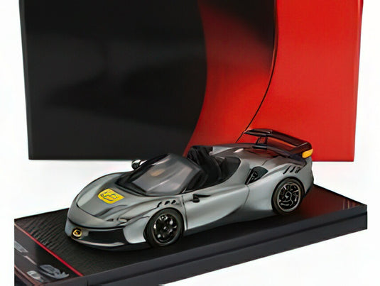 FERRARI  SF90 XX STRADALE SPIDER 2024  GRIGIO COMPETIZIONE  GREY YELLOW BLACK/BBR 1/43ミニカー