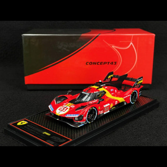 Ferrari 499P n51 優勝 24h ルマン 2023/ BBR 1/43 ミニカー