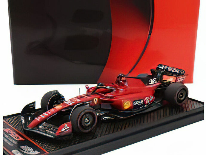 FERRARI F1 SF-23 TEAM SCUDERIA FERRARI N 16 3rd BELGIUM GP 2023 CHARLES LECLERC RED BLACK/BBR 1/43ミニカー