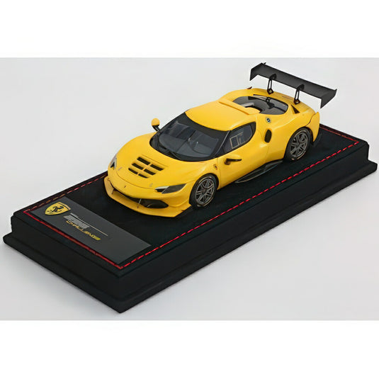 Ferrari 296 Challenge 2023 ジャッロモデナ Base Alcantara C293B/ BBR 1/43 ミニカー