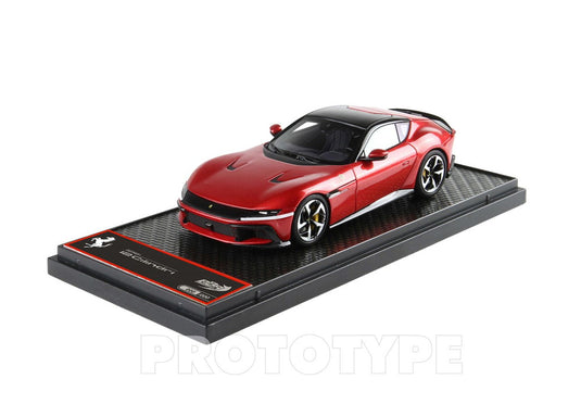 【予約】2026年発売予定Ferrari 12Cilindri Coupe イモラレッド/ BBR 1/43 ミニカー