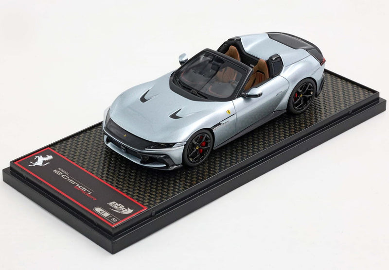 ギャラリービューアに画像をロードする, 【予約】Ferrariフェラーリ 12Cilindri Spider Titanium Grey 限定50台 / BBR 1/43 ミニカー
