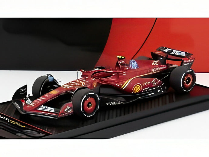 FERRARI F1 SF-24 N55 3位 モナコGP 2024 C.サインツ レッド ホワイト イエロー/ BBR 1/43 55台限定ミニカー