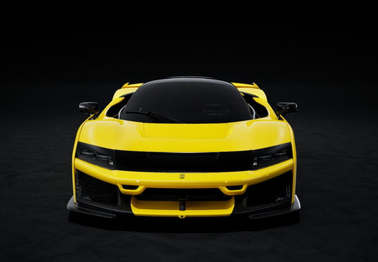 【予約】2026年発売予定Ferrari F80 カーボンオプション ジャッロモデナ カーボンホイール/ BBR 1/43 ミニカー