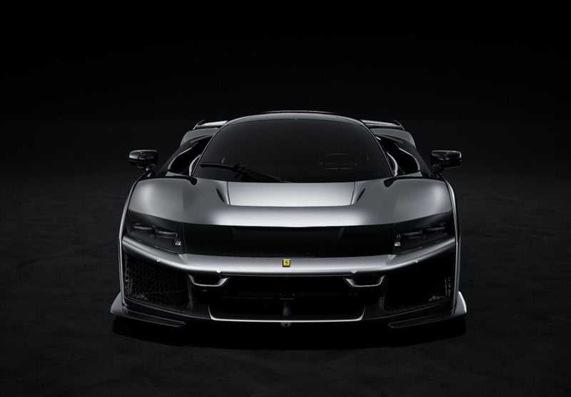 ギャラリービューアに画像をロードする, 【予約】2026年発売予定Ferrari F80 カーボンオプション グロスアルミニウム カーボンホイール/ BBR 1/43 ミニカー
