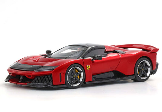 【予約】2026年発売予定Ferrari F80 カーボンオプション ロッソスーパーカー バイカラーホイール シルバー＆カーボン/ BBR 1/43 ミニカー