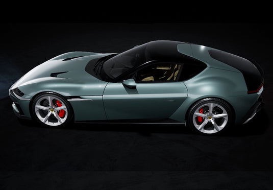 【予約】2025年発売予定FERRARI 12 CILINDRI V12 830cv PANORAMIC ROOF 2024 CELESTE TREVI LIGHT BLUE MET/BBR 1/43ミニカー