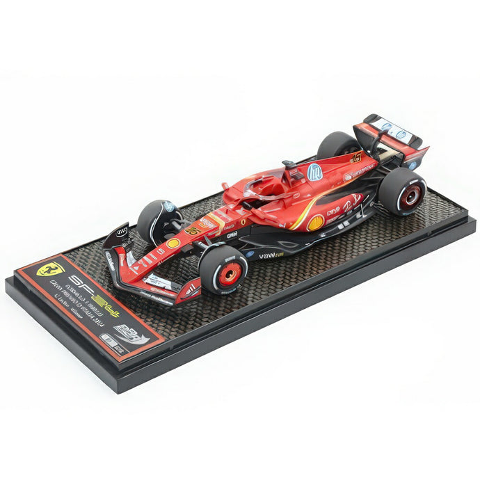 Ferrari F1 Sf 24 チーム Scuderia Ferrari #16 ウィナー Italy Monza Gp 2024 Charles Leclerc C307A/ BBR 1/43 ミニカー