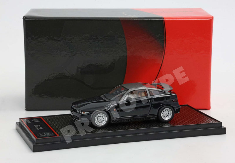 ギャラリービューアに画像をロードする, 【予約】2026年発売予定Alfa Romeo SZ ブラック/ BBR 1/43 ミニカー
