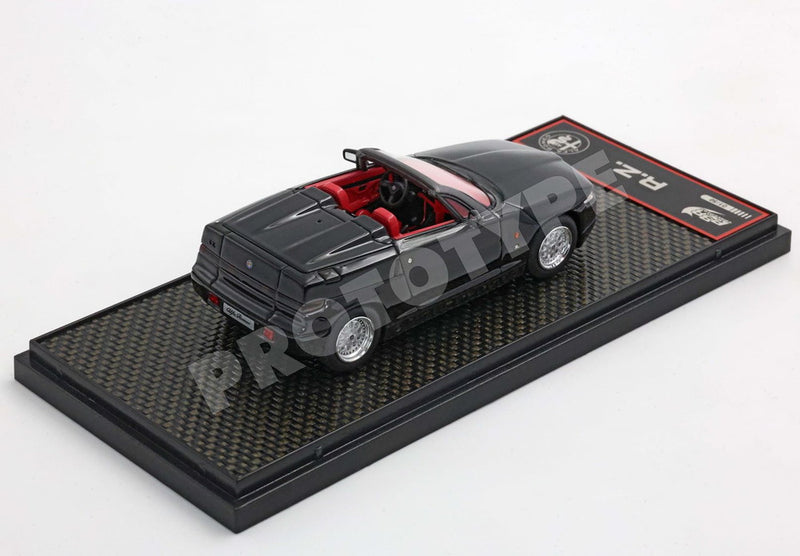 ギャラリービューアに画像をロードする, 【予約】2026年発売予定Alfa Romeo RZ Roadster ブラック/ BBR 1/43 ミニカー
