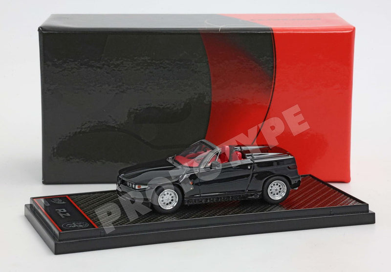 ギャラリービューアに画像をロードする, 【予約】2026年発売予定Alfa Romeo RZ Roadster ブラック/ BBR 1/43 ミニカー
