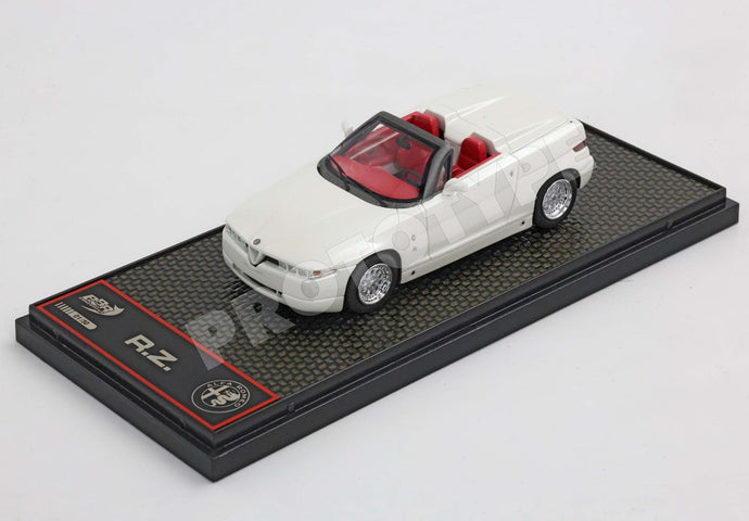 【予約】2026年発売予定Alfa Romeo RZ Roadster パールホワイト/ BBR 1/43 ミニカー