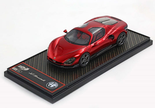 【予約】Alfa Romeoアルファロメオ 33 Stradale Rosso Villa DEste / BBR 1/43 ミニカー