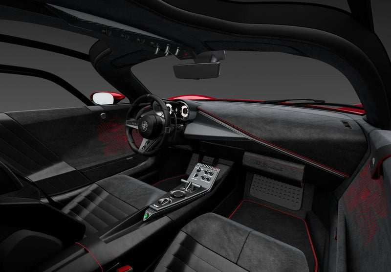 ギャラリービューアに画像をロードする, 【予約】2026年発売予定Alfa Romeo 33 Stradale ロッソアルファ/ BBR 1/43 ミニカー
