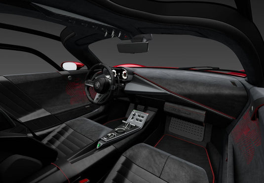 【予約】2026年発売予定Alfa Romeo 33 Stradale ロッソアルファ/ BBR 1/43 ミニカー