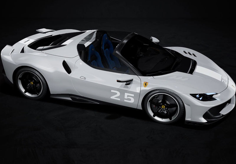 ギャラリービューアに画像をロードする, 【予約】2026年発売予定Ferrari 296 Speciale A グリジオスクアーロ リバリー付き/ BBR 1/43 ミニカー
