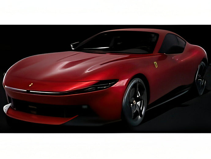 【予約】2026年発売予定FERRARI アマルフィ 2025 ブラックリム ロッソポルトフィーノ レッドブラック/ BBR 1/43 ミニカー