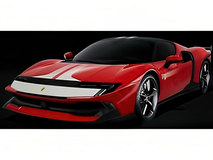 【予約】2026年発売予定Ferrari 849 Testarossa Assetto Fiorano ロッソフィアマンテ ホワイトリバリー/ BBR 1/43 ミニカー