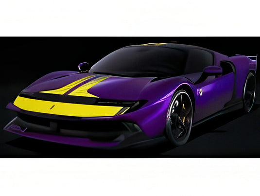 【予約】2026年発売予定Ferrari 849 Testarossa Assetto Fiorano ヴィオラ香港 イエローリバリー/ BBR 1/43 ミニカー