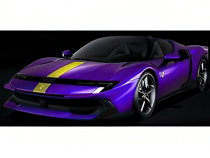 【予約】2026年発売予定Ferrari 849 Testarossa Spider ヴィオラ香港 イエローリバリー/ BBR 1/43 ミニカー