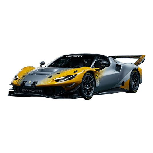 【予約】2027年発売予定 Ferrariフェラーリ 296 GT Modificata ローンチバージョン 2026 イエロー/グレー 限定版 / BBR 1/43 ミニカー
