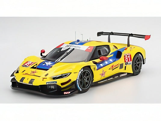 【予約】2026年発売予定FERRARI 296 GT3 Dragonspeed No.81 2025 IMSA デイトナ24時間 イエロー ブルー/ BBR 1/43 ミニカー