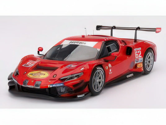 【予約】2025年発売予定FERRARI - 296 GT3 3.0L TWIN TURBO V6 TEAM RISI COMPETIZIONE N 62 24h DAYTONA 2023 ALESSANDRO PIERGUIDI - DAVIDE RIGON - DANIEL SERRA - JAMES CALADO - RED/BBR 1/18ミニカー