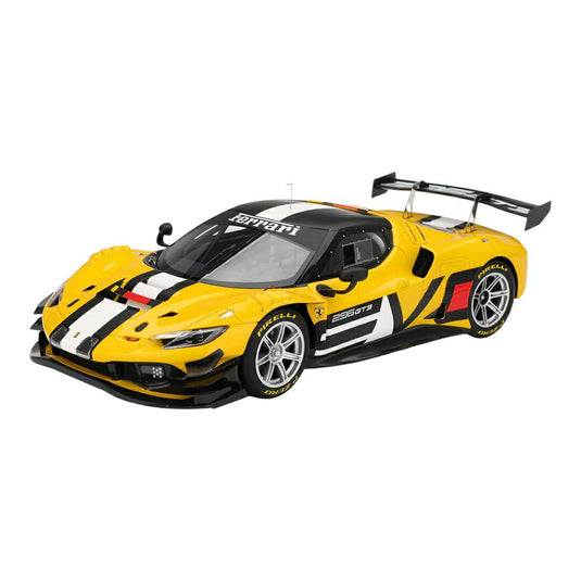 【予約】2026年発売予定 Ferrariフェラーリ 296 GT3 3.0L ツインターボ V6 No.0 プレス 2025 イエロー/ブラック / BBR 1/18 ミニカー