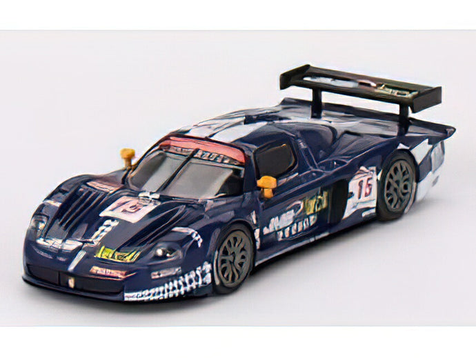 【予約】12月以降発売予定MASERATI MC12 6.0L V12 TEAM JMB RACING N 15 4th 24h SPA 2008 BEN AUCOTT ALAIN FERTE STEPHANE DAOUDI BLUE/BBR 1/64ミニカー
