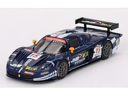 【予約】12月以降発売予定MASERATI MC12 6.0L V12 TEAM JMB RACING N 15 4th 24h SPA 2008 BEN AUCOTT ALAIN FERTE STEPHANE DAOUDI BLUE/BBR 1/64ミニカー